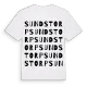 Sundstorp ordlek t-shirt