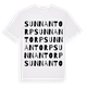Sunnantorp ordlek t-shirt