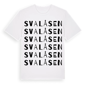 Svalåsen ordlek t-shirt – ekologisk bomull t-shirt från Pinshirt
