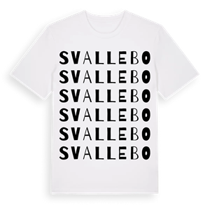 Svallebo ordlek t-shirt – ekologisk bomull t-shirt från Pinshirt