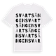 Svartsängen ordlek t-shirt