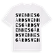 Svennesgård ordlek t-shirt
