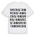 Svensäng ordlek t-shirt