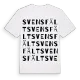Svensfält ordlek t-shirt