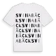Svinabäck ordlek t-shirt