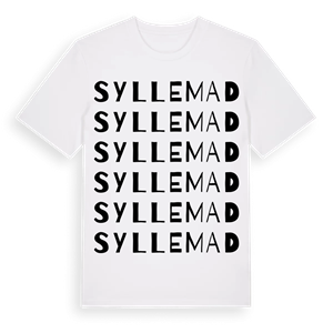 Syllemad ordlek t-shirt – ekologisk bomull t-shirt från Pinshirt
