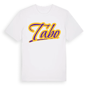 Tabo baseball t-shirt – ekologisk bomull t-shirt från Pinshirt