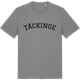 Mid Heather Gray t-shirt med Täckinge böjd t-shirt