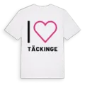 Jag älskar Täckinge t-shirt stort tryck