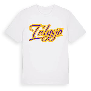 Talgsjö baseball t-shirt – ekologisk bomull t-shirt från Pinshirt