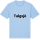 Blue Soul t-shirt med Talgsjö fetstil t-shirt