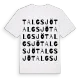Talgsjö ordlek t-shirt