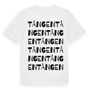 Tången ordlek t-shirt – ekologisk bomull t-shirt från Pinshirt