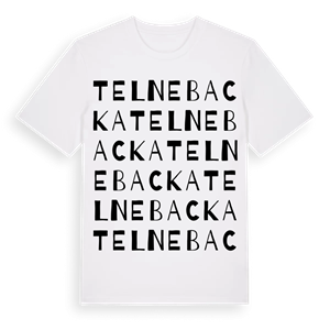 Telnebacka ordlek t-shirt – ekologisk bomull t-shirt från Pinshirt