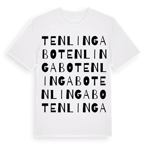 Tenlingabo ordlek t-shirt – ekologisk bomull t-shirt från Pinshirt