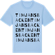 Blue Soul t-shirt med Timjansbacken ordlek t-shirt