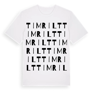 Timrilt ordlek t-shirt – ekologisk bomull t-shirt från Pinshirt