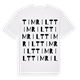 Timrilt ordlek t-shirt