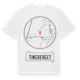 White t-shirt med Tingberget t-shirt