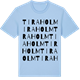 Blue Soul t-shirt med Tiraholm ordlek t-shirt