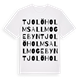 Tjolöholms Allmogebyn ordlek t-shirt