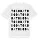 Toboda ordlek t-shirt