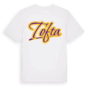 Tofta baseball t-shirt – ekologisk bomull t-shirt från Pinshirt