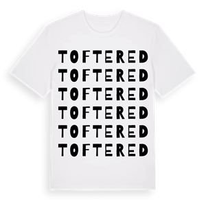 Toftered ordlek t-shirt – ekologisk bomull t-shirt från Pinshirt