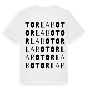 Torlabo ordlek t-shirt – ekologisk bomull t-shirt från Pinshirt