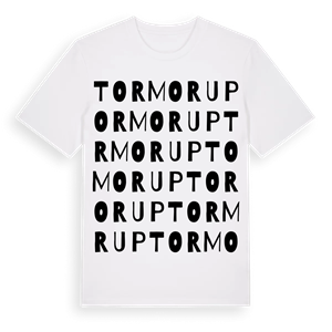 Tormorup ordlek t-shirt – ekologisk bomull t-shirt från Pinshirt