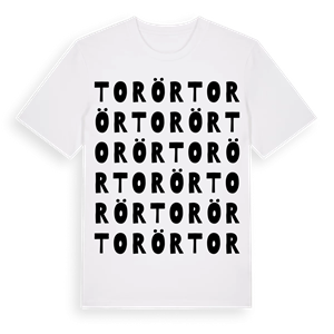 Torör ordlek t-shirt – ekologisk bomull t-shirt från Pinshirt