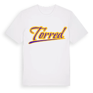Torred baseball t-shirt – ekologisk bomull t-shirt från Pinshirt