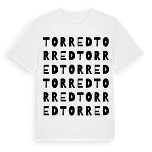 Torred ordlek t-shirt – ekologisk bomull t-shirt från Pinshirt