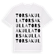 Torsakulla ordlek t-shirt