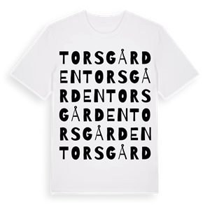 Torsgården ordlek t-shirt – ekologisk bomull t-shirt från Pinshirt