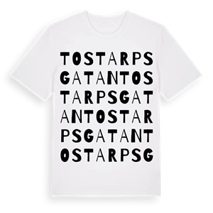 Tostarpsgatan ordlek t-shirt – ekologisk bomull t-shirt från Pinshirt