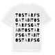 Tostarpsgatan ordlek t-shirt