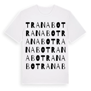 Tranabo ordlek t-shirt – ekologisk bomull t-shirt från Pinshirt