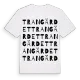 Trangärdet ordlek t-shirt