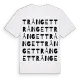 Trånget ordlek t-shirt
