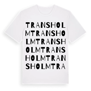 Transholm ordlek t-shirt – ekologisk bomull t-shirt från Pinshirt