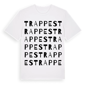 Trappes ordlek t-shirt – ekologisk bomull t-shirt från Pinshirt