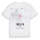 Träslöv karta t-shirt