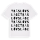 Träslövsläge ordlek t-shirt