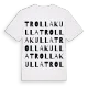 Trollakulla ordlek t-shirt