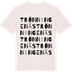 Vintage White t-shirt med Trönningenäs ordlek t-shirt