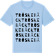 Blue Soul t-shirt med Tröskebäck ordlek t-shirt