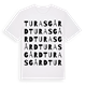 Turasgård ordlek t-shirt
