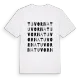 Tuvorna ordlek t-shirt