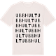 Vintage White t-shirt med Ubbhult ordlek t-shirt